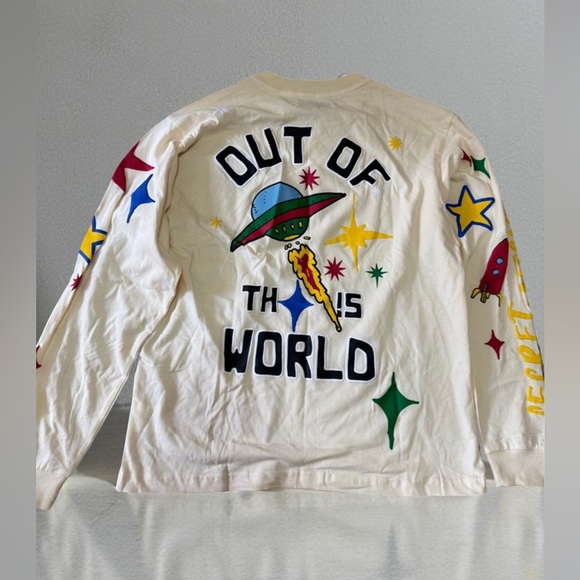 First Row Out Of This World Long Sleeve Tee XXL Streetwear Graphic Shirt Rare - Picture 2 of 4